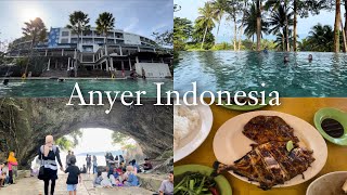 Travel in Indonesia!! Anyer beach resort in Novus Jiva Anyer