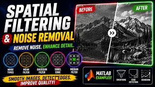 Spatial Filtering & Noise Removal Explained | Image Processing Tutorial