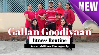 Bollywood Dance Workout For Beginners | Gallan Goodiyaan | Dil Dhadakne Do | AashutoshBillore | AWDC