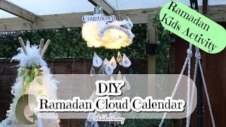 Ramadan calendar diy cloud eid countdown calendar