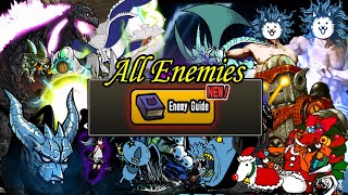 The Battle Cats - All Enemies Vs Aku Bosses