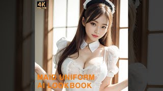 [4K AI Art] Maid Uniform 하녀 복장 メイド服 | realistic LOOKBOOK