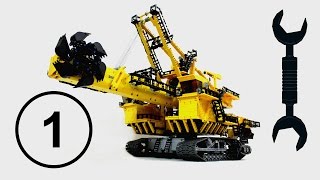 LEGO Technic Bucket Wheel Excavator – Review 1 / ЛЕГО Техник Роторный Экскаватор ЭР-1250 – Обзор 1