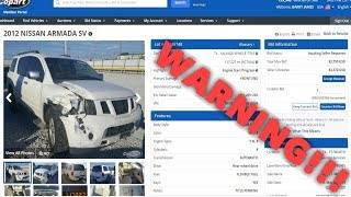 Watch Out for this Copart SCAM!!!!