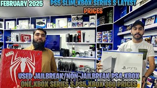 NEW USED PS5 PRO/SLIM/FAT,PS4,XBOX ONE/360/SERIES S,4K GAMESTICKS LATEST PRICES ON FEBRUARY 2025