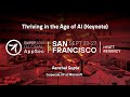 Keynote: Thriving in the Age of AI - Aanchal Gupta