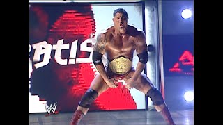 Batista Vs. Kurt Angle | RAW Jun 20, 2005