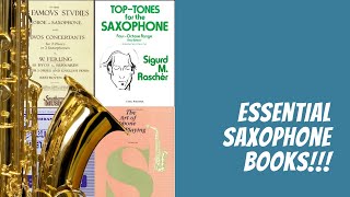 Best Saxophone Books: Ferling, Rascher, and Teal