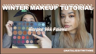 WINTER EVERYDAY MAKEUP TUTORIAL [MORPHE HOLIDAY COLLECTION | 39A] | NATALIESITWITHME