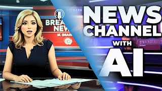 Create Your Own AI News Channel Free | AI Avatar | Free AI Avatar Maker | AI News Anchor  @AI