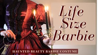 Making a Spooky Historical Barbie Costume; Haunted Beauty Barbie