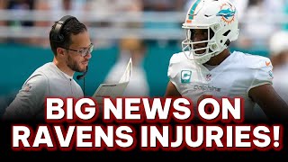 BREAKING NEWS: Miami Dolphins vs Baltimore Ravens Major Injury Report