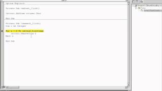 Visual Basic (VB) Tutorial - 8.2 - Debugging [TutorialGenius.com]