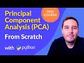 How to implement PCA (Principal Component Analysis) from scratch with Python