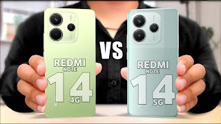 Redmi Note 14 4G Vs Redmi Note 14 5G || Full Review and Specifications ✨