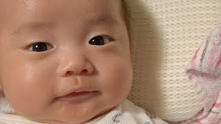 泣く？泣かない？？ Day61　低出生体重児の成長記録 low weight birth infant