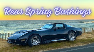 Replacing C3 Corvette Spring Bushings