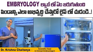 LIVE: పిండం అభివృద్ధి ఎలా || What Happens Inside An Embryology Lab || Oasis Fertility Telugu