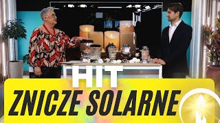 Znicze solarne - 3 lata świecenia