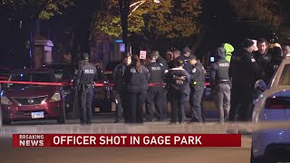 Chicago police officer shot overnight in Gage Park neighborhood, CPD confirms