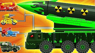 MEGA BOSS: ROCKET LAUNCHER vs MEGA TANK - Cartoons about tank