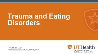 Trauma & Eating Disorders