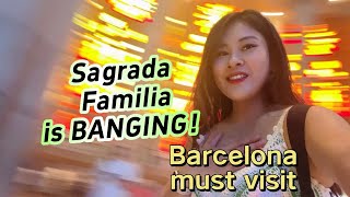 巴塞罗那圣家堂美到窒息!!高迪三件套真的必去！The Sagrada Família in Barcelona is so breathtaking, can't wait to share it!