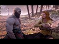 God of War 5 Ragnarok - Kratos With Faye & Baby Atreus Scene PS5 (4K 60FPS) How Kratos Met Faye