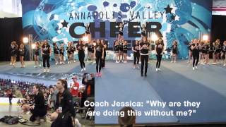 2015 - E & J - Surprise Proposal - West Halifax Cheer Style