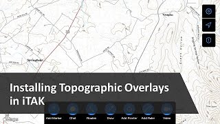 How to Install Topographic Overlays in iTAK