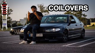 HE FINALLY LOWERED HIS BMW E46!