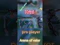 pro player play with krixi arenaofvalor rov esport gaming support krixi krixi