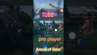 Pro player//play with krixi //#arenaofvalor #rov #esport #gaming #support #krixi #krixi