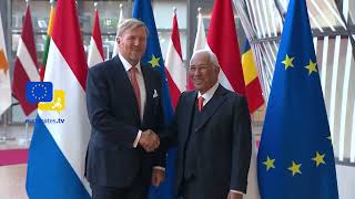 King Willem-Alexander Visits the EU Council Alone: Where Is Queen Máxima?