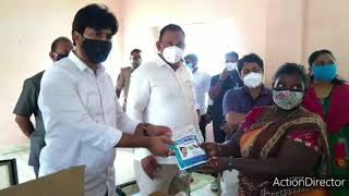 Addanki YSRCP Leaders distributes COVID19 Kits in constituency