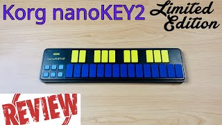 Korg nanoKEY2 Review \u0026 Melody Creation | Great Slim Midi Keyboard!