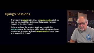 Using Sessions in Django