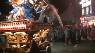 2019大小路町「山車（回転）」石岡のおまつり(常陸國總社宮例大祭)令和元年