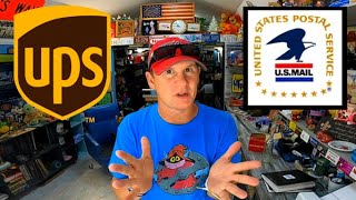 UPS or The Post Office The Choice is Becoming Clear For EBAY Resellers