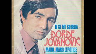 Djordje Jovanovic Ti si mi sudjena 1980