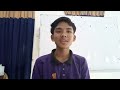 3 Minutes Public Speaking : Maths in Our Daily Lives