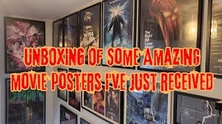 Unboxing Of Some Amazing Movie Posters I've Just Received.