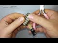 mini drill repairing _ fix parkside pfbs 9.6 a1 how to test mosfet video 31