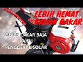 Modifikasi cultivator cakar baja Quick pakai mesin penggerak solar. Makin irit bos