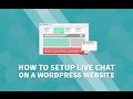 How To Add Live Chat In Wordpress For FREE! - Best Live Chat Plugin For Your Website
