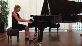 Claudia Soldan (12) - J. Haydn - Sonate e-moll Hob. XVI:34, 1. Mov.