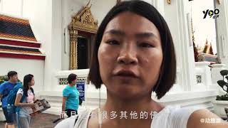 泰国卧佛寺，第一次发现寺庙还能这样精美，与国内不可同日而语