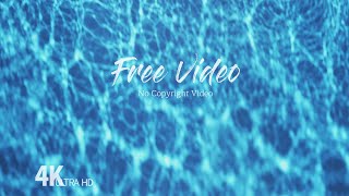 [4K영상소스] 물속배경영상, 물결배경영상, 무료영상,underwater background video, water wave, No copyright video