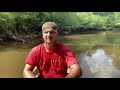 paddling a blue hole canoe i bought