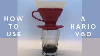 How to use a Hario V60 | Merlo Coffee